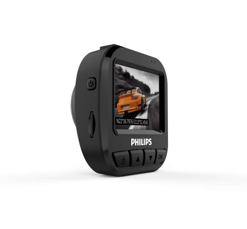 Philips 56749XM GoSure Full-HD Autokamera Dashcam ADR620 von PHILIPS