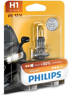 Philips Glühlampe, Fernscheinwerfer [Hersteller-Nr. 12258PRB1] für Skoda, Subaru, Saab, Seat, Renault Trucks, Ssangyong, Toyota, VW, Smart, Uaz, Talbo von Philips