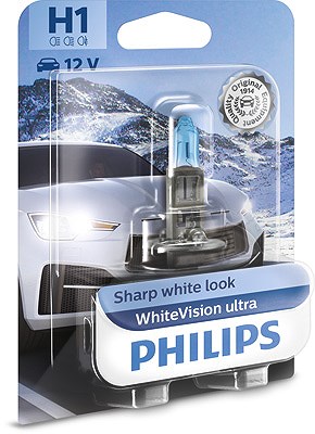 Philips Glühlampe, Fernscheinwerfer [Hersteller-Nr. 12258WVUB1] für Abarth, Alpina, BMW, Alfa Romeo, Daihatsu, Daimler, Chrysler, Audi, Chevrolet, For von Philips