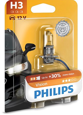 Philips Glühlampe, Fernscheinwerfer [Hersteller-Nr. 12336PRB1] für Mercedes-Benz, Peugeot, Mg, Seat, Honda, BMW, Ford, Saab, Gm Korea, Volvo, Ford Usa von Philips