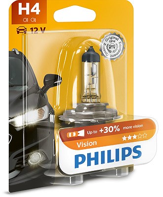 Philips Glühlampe, Fernscheinwerfer [Hersteller-Nr. 12342PRB1] für Ford, Mini, Dacia, Jaguar, Alfa Romeo, Mercedes-Benz, Kia, Citroën, Chrysler, Mazda von Philips