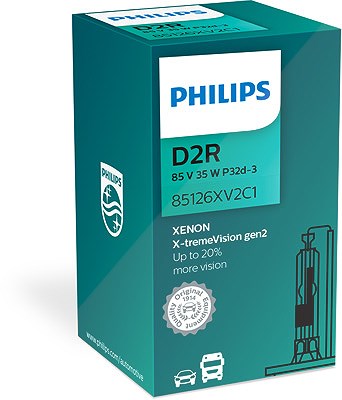 Philips Glühlampe, Fernscheinwerfer [Hersteller-Nr. 85126XV2C1] für Audi, Citroën, Fiat, Honda, Lexus, Mercedes-Benz, Mini, Mitsubishi, Nissan, Peugeo von Philips