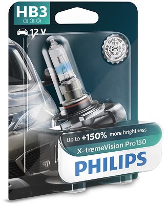 Philips Glühlampe, Fernscheinwerfer [Hersteller-Nr. 9005XVPB1] für Alfa Romeo, Alpina, Audi, BMW, Cadillac, Chevrolet, Chrysler, Citroën, Daihatsu, Do von Philips