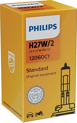 Philips Glühlampe, Nebelscheinwerfer [Hersteller-Nr. 12060C1] für Chevrolet, Hyundai, Kia, Ssangyong von Philips