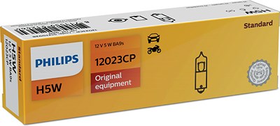 Philips Glühlampe, Park-/Positionsleuchte [Hersteller-Nr. 12023CP] für Audi, Ford, Mercedes-Benz von Philips