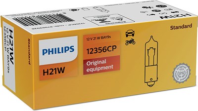 Philips Glühlampe, Tagfahrleuchte [Hersteller-Nr. 12356CP] für Saab, Tazzari, Renault, Peugeot, Audi, Man, Hyundai, BMW, Citroën, Ford, Mini, Alfa Rom von Philips