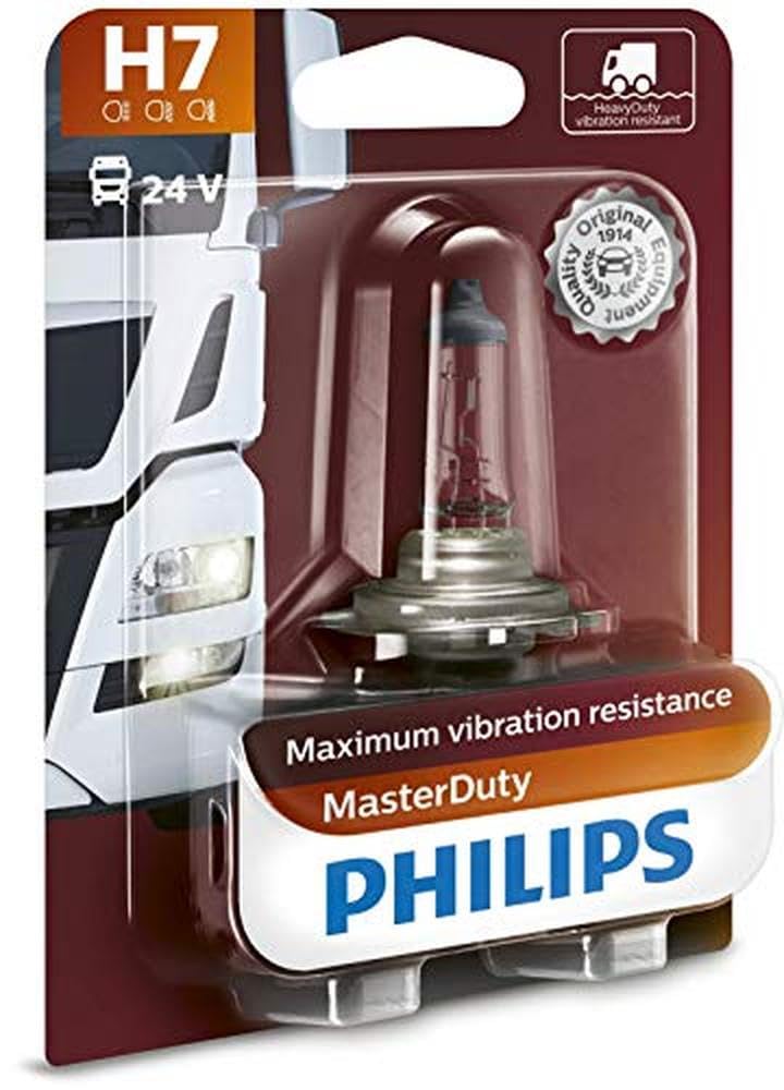 Philips MasterDuty 24V H7 Scheinwerferlampe, 0730107 von PHILIPS