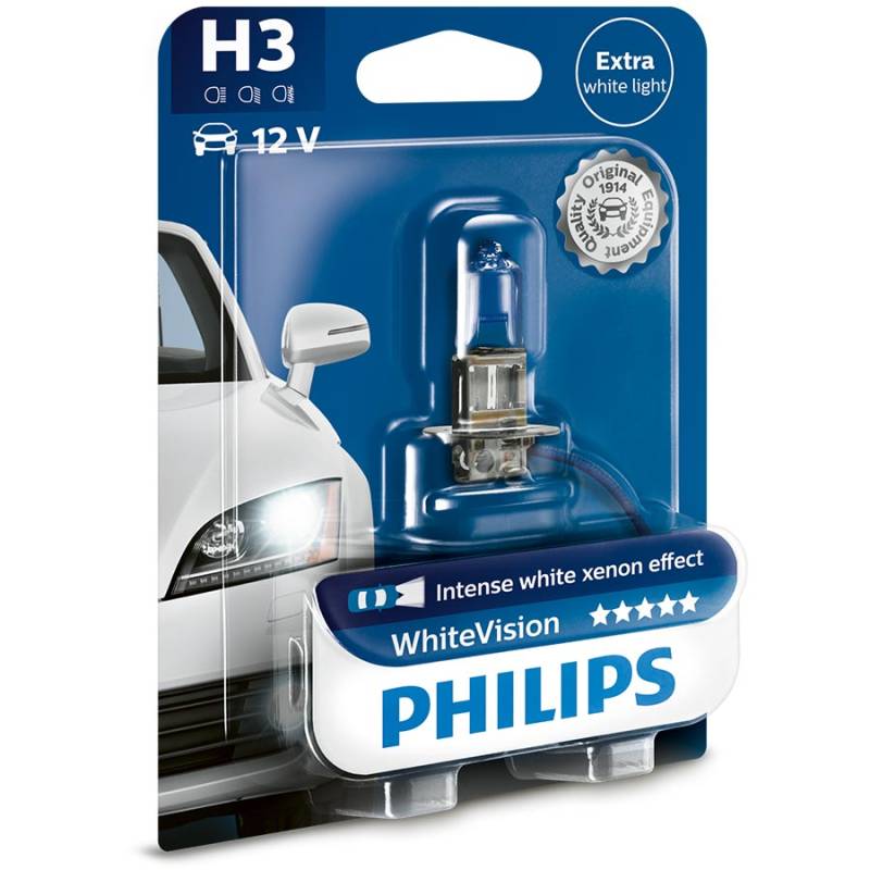 Philips WhiteVision H3 Glühlampe +60%, 1 Stück von Philips