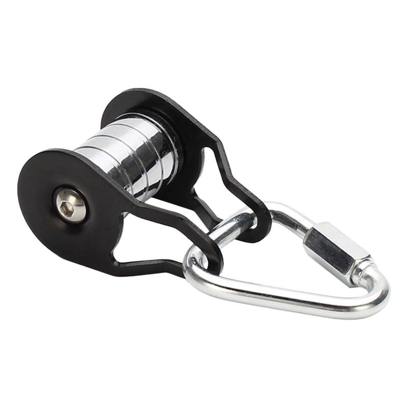 Seilrutsche Umlenkrolle Seilrolle Mit Karabiner, Slider Umlenkrolle Kinder Freien Seilrolle Für Slider Slacklin-e Stahlseil Slider Rolle Ninj A Slider Pully Für Ninj Parcours Eignet Für Zuhause, Park von PhnkjGh