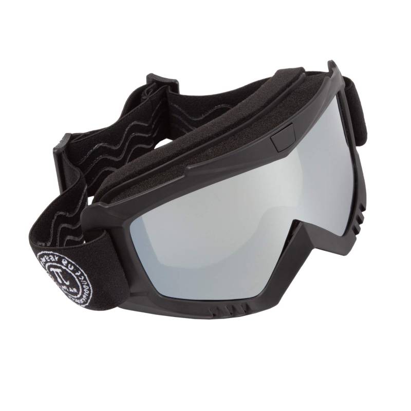 PiWear® MX Muddy M Motorradbrille verspiegelt Hochwertige Skibrille UV Schutzbrille Schaumstoffpolsterung für Outdoor Aktivitäten Skifahren Radfahren Snowboard Wandern Augenschutz von PiWear