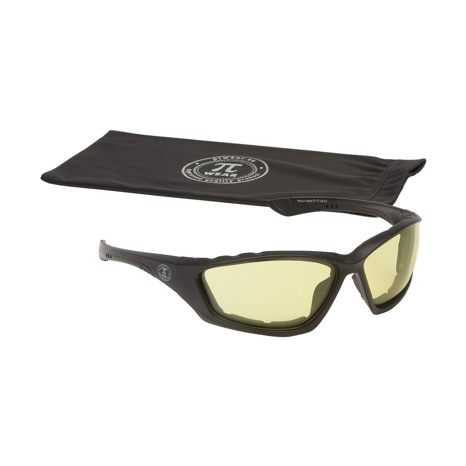 PiWear® Vegas 24 Motorradbrille selbsttönend gelb zu dunkel optimal für kleine/mittelgroße Gesichter beschlagfrei gepolsert winddicht von PiWear