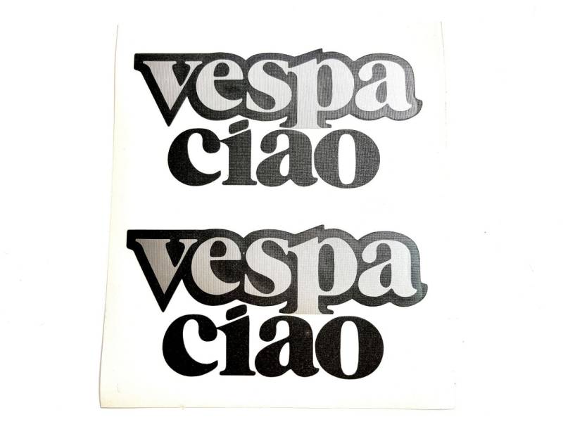 2 x Vespa Cio Aufkleber - Emblem Piaggio von Piaggio