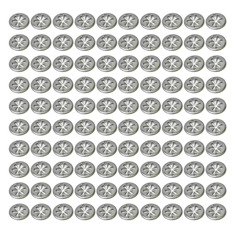 Piceioep 50/100pcs Metall Klemmscheiben Wärmeschutzplatte 30 Mm Sternschlösser Befestigung Wärmeplatte Sicherheitswaschmaschine Wärmeschild von Piceioep