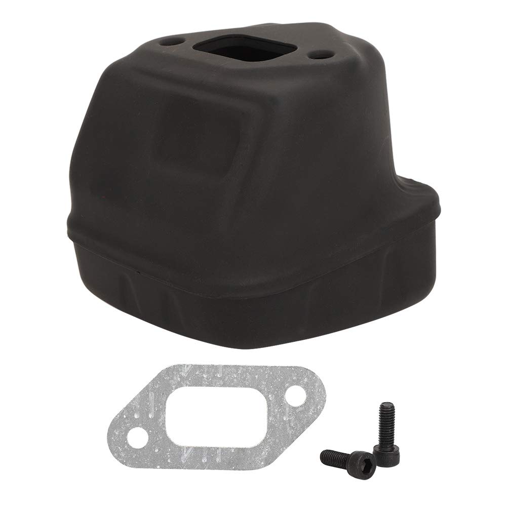 Auspuff-Schalldämpfer-Kit,Schalldämpfer-Kit passend für Husqvarna 357XP 359 355 EPA-Kettensäge/Jonsered 2159 CS 2156 CS 2159. Schalldämpfer Kettensäge Auspuff Ersatzteile Auspuff-Schalldämpfer-K, von Pilipane