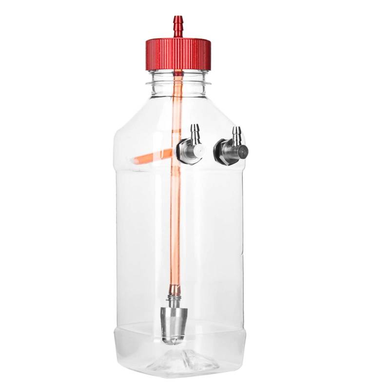 RC-Motor-Benzin-Kraftstofftank, 300 ml, transparenter Kunststofftank für ferngesteuerte Flugzeuge; Hochleistungsdichtung, spezielle CNC-Kappe, ufschutz, einfache (360ml (for 26-40CC aircraft)) von Pilipane