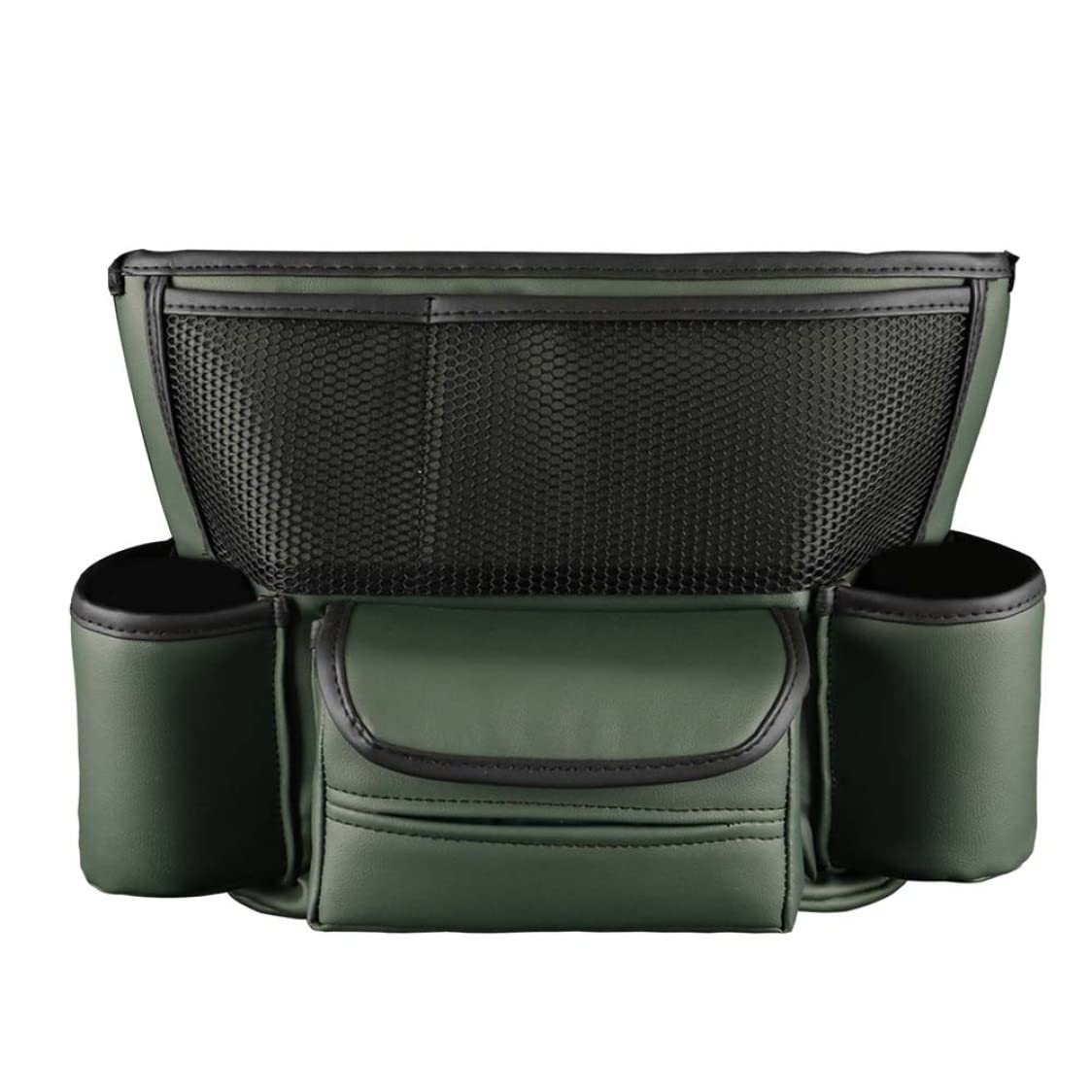 Autoaufbewahrungsnetz -Bag Autosbeutel zwischen Sitzplätzen Netting Taschenautos Handtasche Halter Autozubehör Innenarmee Green von Pineeseatile