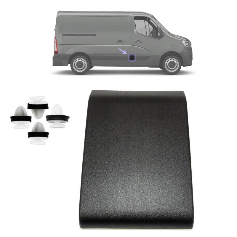 Kompatibel mit Renault Master III Opel Movano NV400 Seitenleiste vorne rechts Schutzleiste Zierleiste 768180129R 7682000Q0A 93197638 von Pinochukka