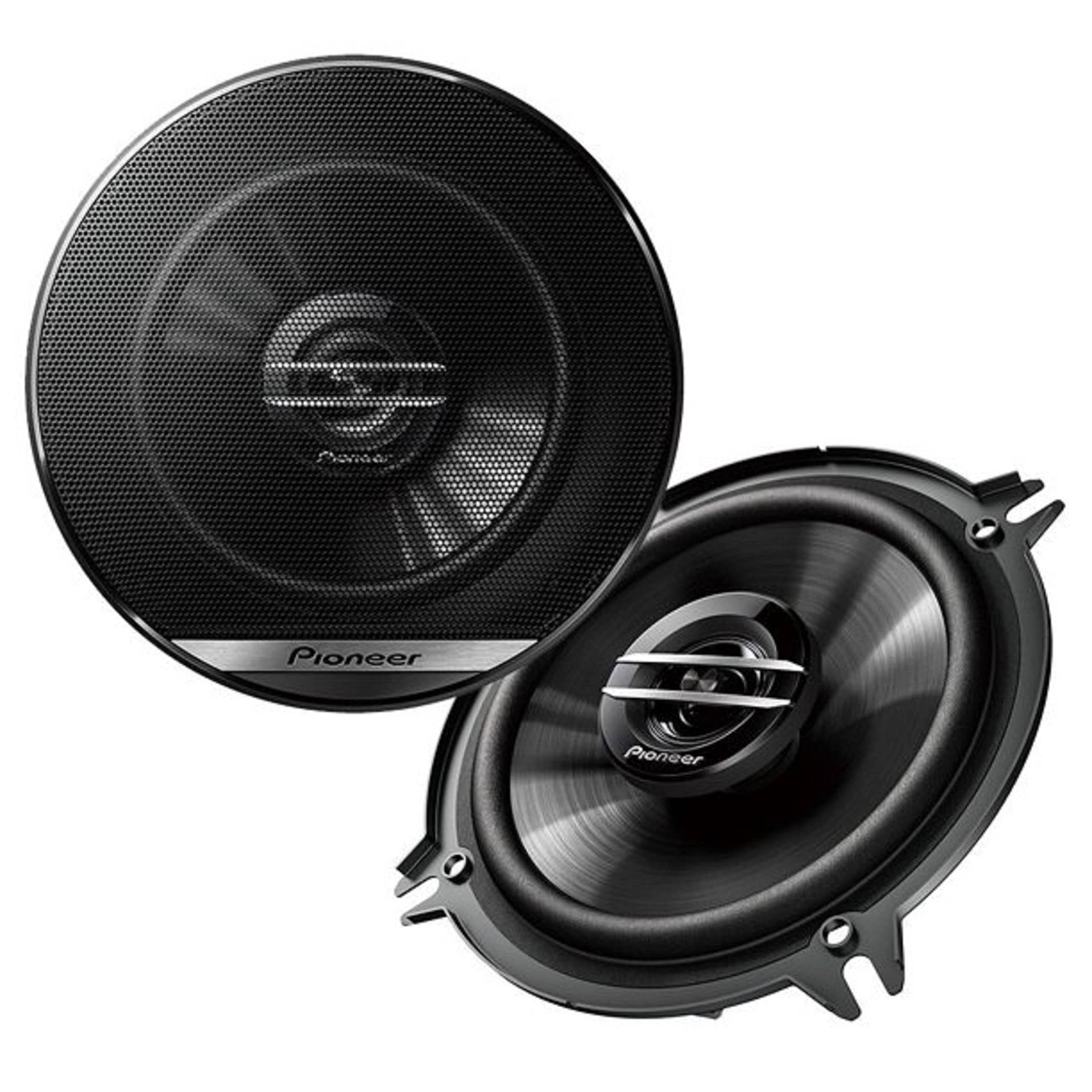 Pioneer TS-G1320F 2-Weg-Koaxiallautsprecher für Autos (250 W), 13 cm, kraftvoller Klang, IMPP-Membran für optimalen Bass, 35 W Eingangsnennleistung, 44.3 mm Einbautiefe, schwarz, 2 Lautsprecher von Pioneer