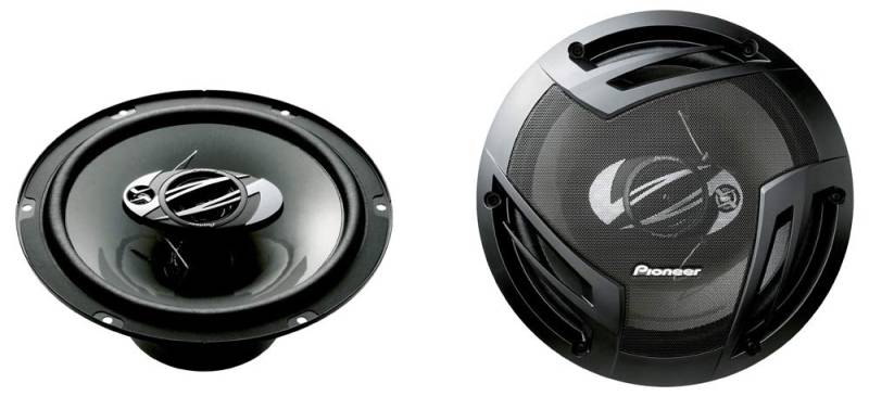 Pioneer TS-A2503I 3-Weg-Koaxiallautsprecher (420 W), 25 cm, kraftvoller Klang, IMPP-Membran für optimalen Bass, 80 W Eingangsnennleistung, schwarz, 2 Lautsprecher von Pioneer