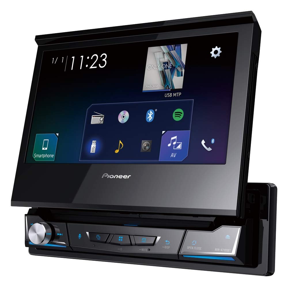 Pioneer 1026211 AVH-A7100BT Schwarz, Autoradio, Schwarz, Double Din von Pioneer