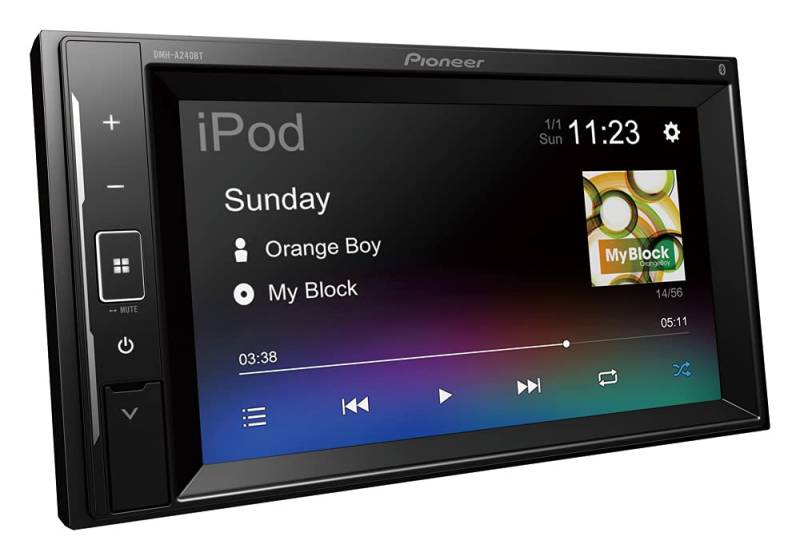 Pioneer Autoradio, 2-DIN-Display von 15,7 cm (6,2 Zoll), mit Bluetooth von Pioneer