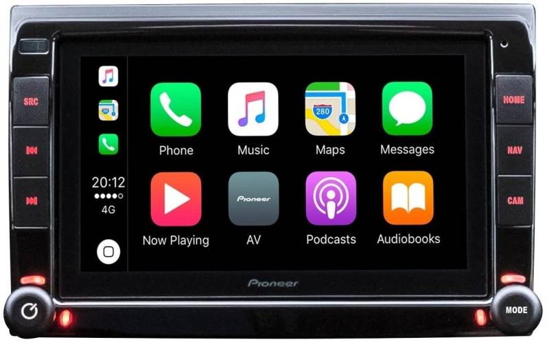 Pioneer AVIC-EVO1-DT2-C-HU Navigate EVO Mediacenter für Ducato X250 & X290, Navi mit Head-Up Display, 7-Zoll Touchscreen, Bluetooth, Apple CarPlay, Freisprecheinrichtung, 2 USB, DAB/DAB+ Digitalradio von Pioneer