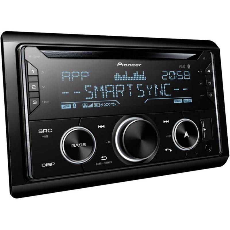 Pioneer FH-S720DAB FH-S720BT CD-Autoradio 2DIN CD-Autoradio mit Bluetooth Freisprecheinrichtung, Front AUX & USB Anschluss von Pioneer