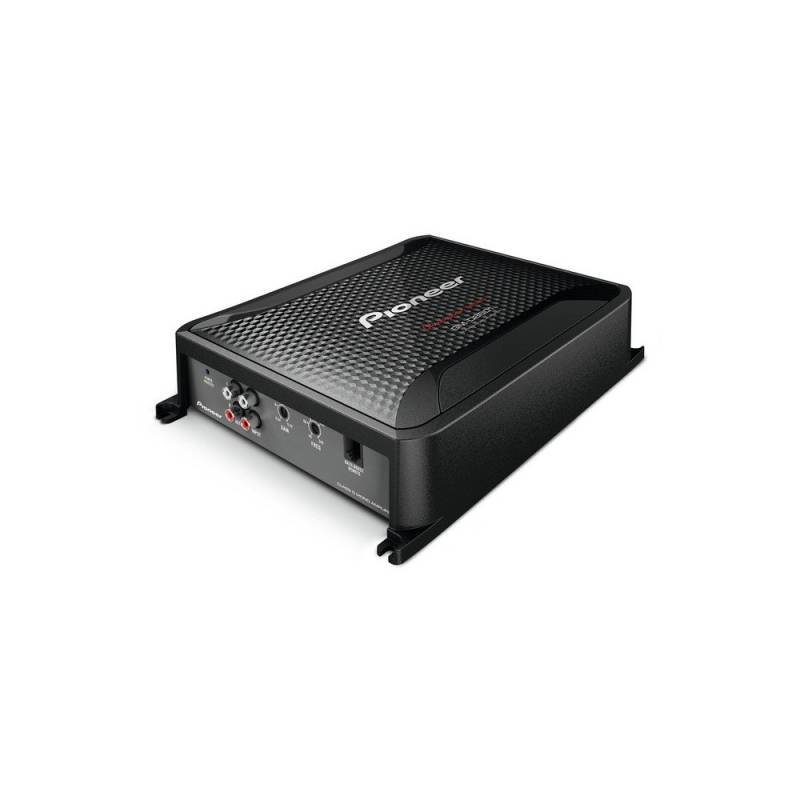 Pioneer GM-D8601 1600 W Class D Mono Verstärker mit fernbedienbarem Bass Boost schwarz von Pioneer