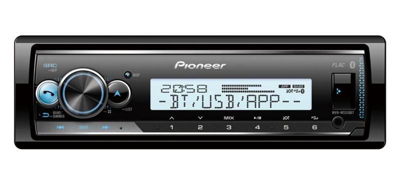 Pioneer MVH-MS510BT Marine, 1026048, bunt von Pioneer