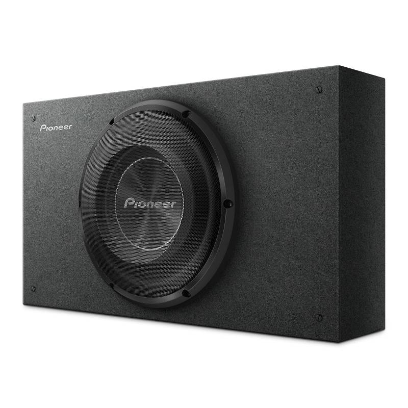 Pioneer TS-A2500LB Passiv Subwoofer, leistungsstarker Gehäuse Subwoofer mit 1200 W Maximalleistung, 25 cm, IMPP Membran, schwarz, Kontinuierliche Ausgangsleistung 300 W von Pioneer