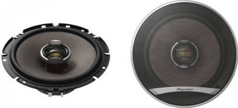 Pioneer TS-E1702I 17cm 4 Ohm Zwei-Wege Koaxial-Einbaulautsprecher mit zweilagigem IMX Aramid & Basaltfaserkonus, 180W maximale Belastbarkeit von Pioneer