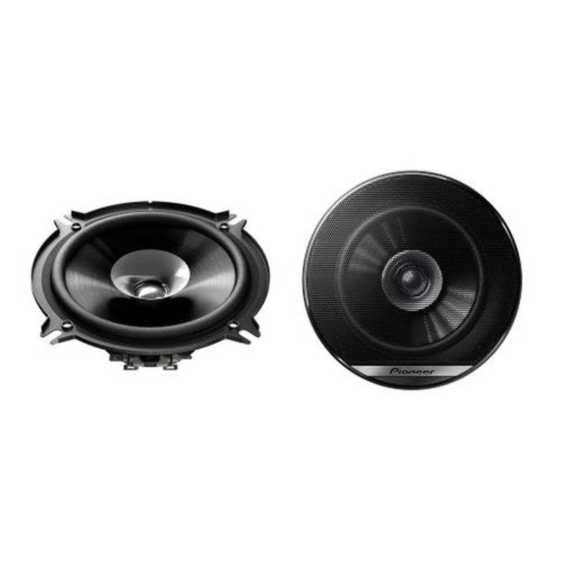 Pioneer TS-G1310F 13 cm Doppelmembranlautsprecher Set mit 2 Lautsprechern (je 230 W max., 35 W Sinus), kraftvoller Klang, hoher Wirkungsgrad, 44,3 mm Einbautiefe, 121 mm Einbauausschnitt, mit Gitter von Pioneer