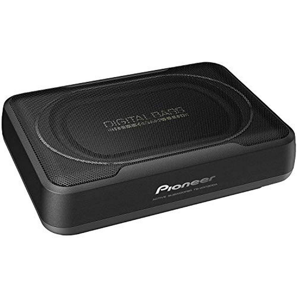 Pioneer TS-WX130DA Class D-Aktivsubwoofer mit digitaler Bassregelung für tiefedynamische Bässe (160 W), 2 frei wählbare Bassmodi, schwarz, 20cm x 13cm 8" x 5-1/4" von Pioneer