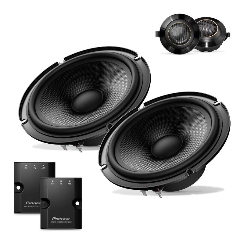 Pioneer TS-Z65C 2-Wege Komponenten Lautsprechersystem 17 cm von Pioneer