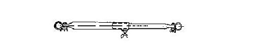 Piper Dachauflagestange Stahl 22 mm 215-300 cm von PIPER