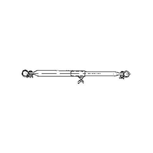 Piper Dachauflagestange Stahl 32 mm 120-205 cm von PIPER