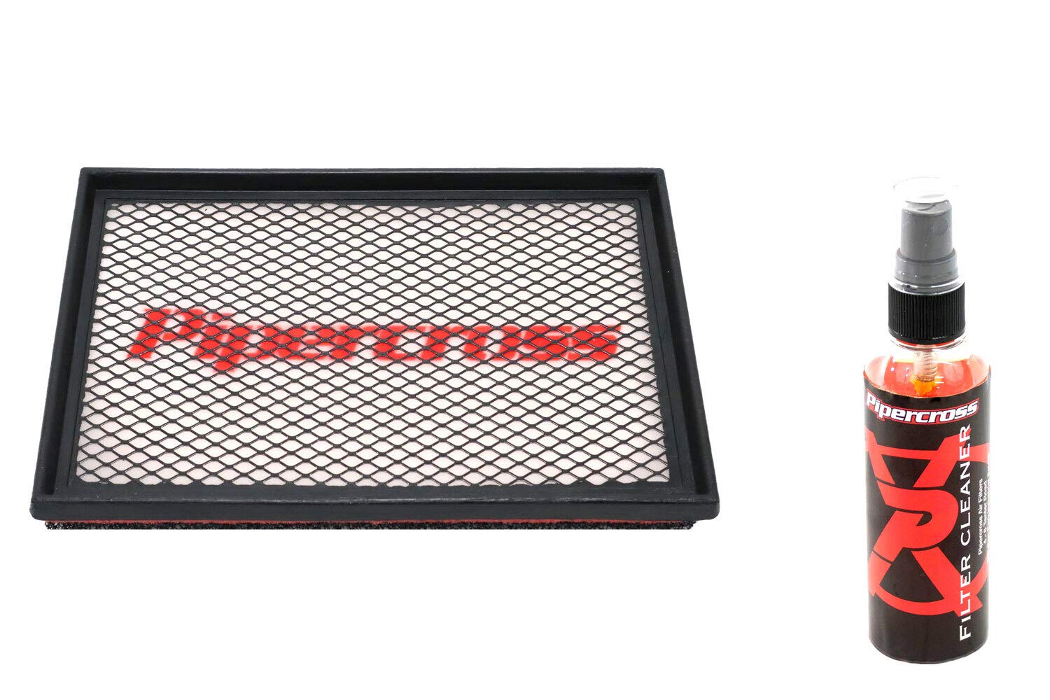 Pipercross Luftfilter+Reiniger kompatibel mit Nissan Navara D40 3.0 dCi TD 231 PS 06/10-10/15 von Pipercross