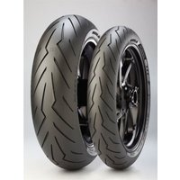 PIRELLI DIABLO ROSSO III 110/70ZR17 TL 54W, Motorradreifen Vorne von Pirelli