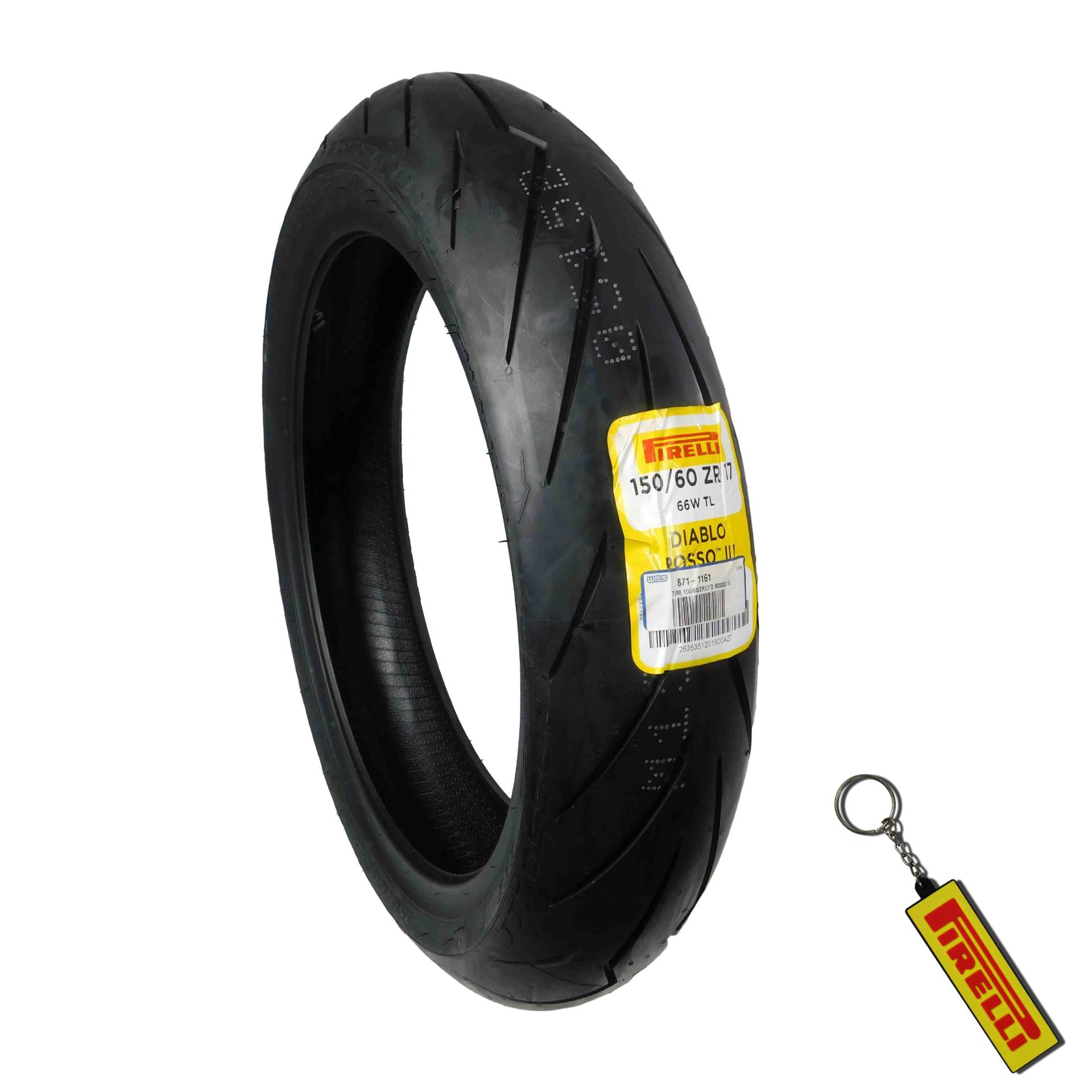 Pirelli 66W TL Diablo Rosso 3 Rear 150 60 ZR17 66W von Pirelli