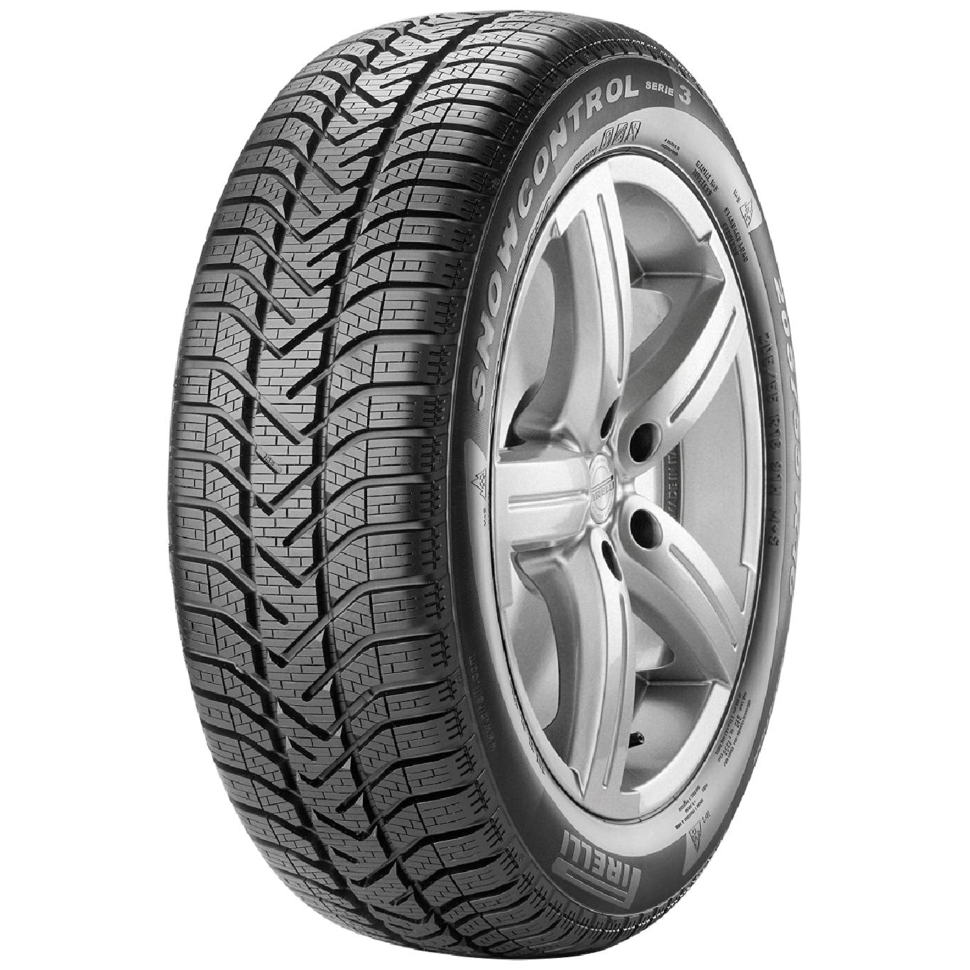 Pirelli W 190 Snowcontrol 3 M+S - 195/65R15 91T - Winterreifen von Pirelli