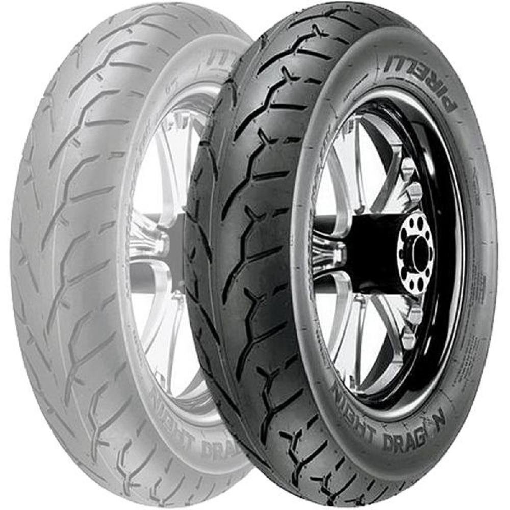 Reifen PIRELLI NIGHT DRAGON 150/80 B 16 M/C 77H REINF TL hinten Custom Touring Reifen Motorrad und Scooter von Pirelli