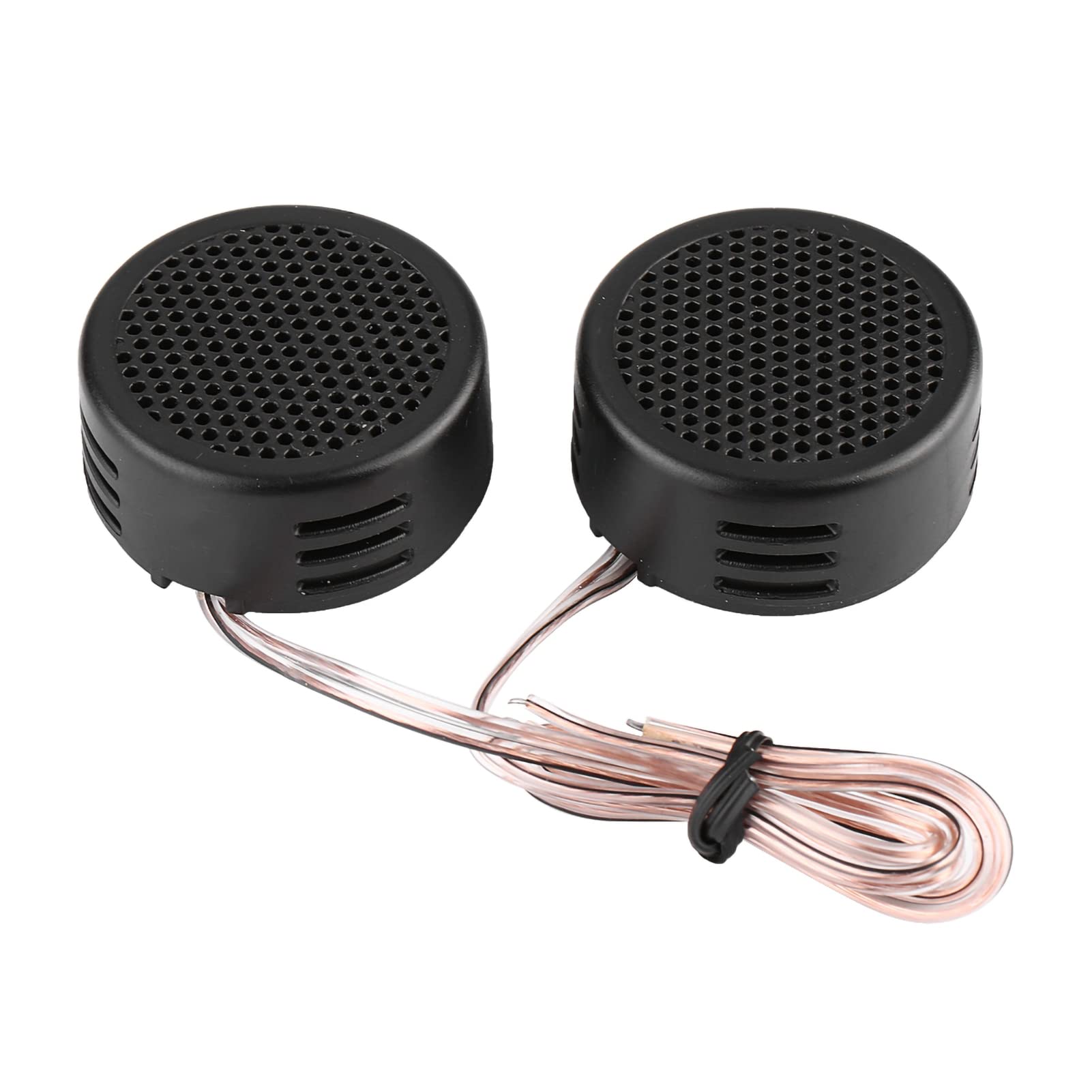 Auto-Hochtöner, Auto Hochtonlautsprecher Auto Lautsprecher Set Mini-Autolautsprecher Audio-Hochtöner 35 Mm 500 W Lautsprecher 98 DB für Autos Schwarz 12 V von Pissente