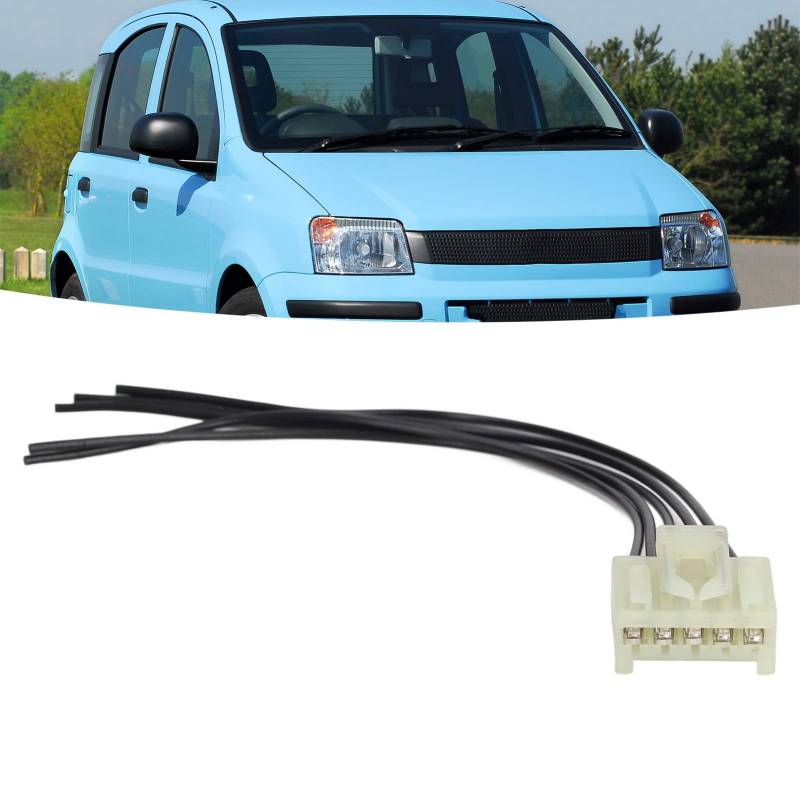 Kabelbaum, Lichtstecker-Adapter, Kabelbaum-Adapter, Kabelbaum-Buchsen, Kabel, Rücklicht, Kabelbaum-Stecker 51277277, Ersatz für FIAT Panda Zweite Generation Mk3 169 von Pissente