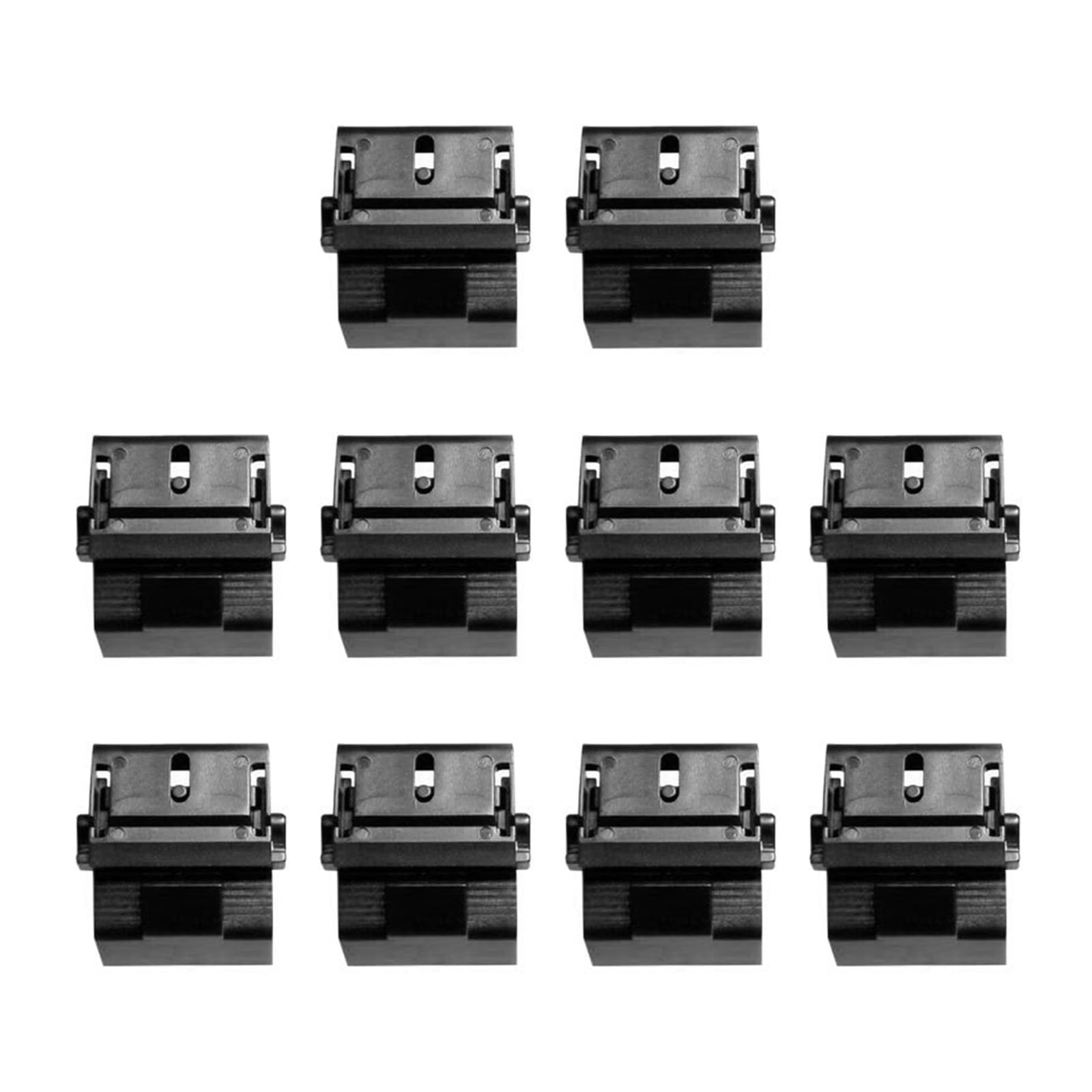 Pitadue 10pcs Vordere Aufbewahrungsbox Vordere Gepäckbox Für Feste Schnalle Halterung Accessoire Kompatibel Für Auto 3/Y 1472872-00-B von Pitadue