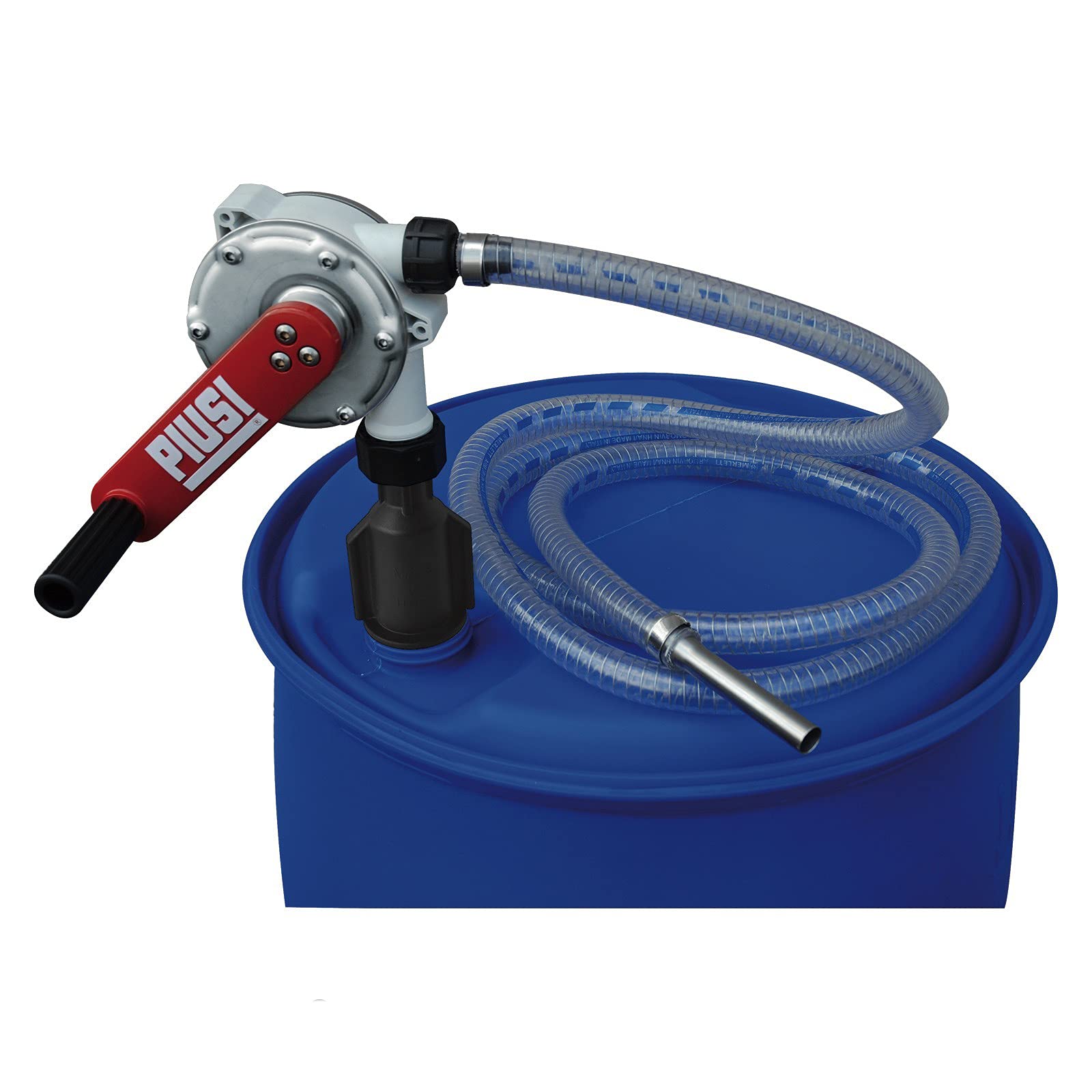 PIUSI Handpumpe für AdBlue/Urea/DEF, Wasser und Frostschutzmittel mit 56x4 Fassanschluss, Kapazität 38 Liter pro 100 Umdrehungen | Piusi Hand Pump F00332A2A von Piusi