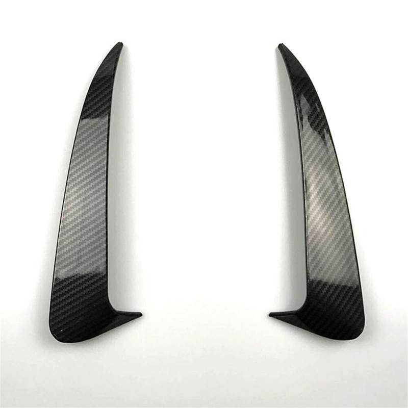 Pizgear, for Mercedes-Benz, C-Klasse Sport W205 C43 C63 AMG 2014-2021 4-türige Heckstoßstange Seitliche Entlüftungsleiste Kotflügel Spoiler Auslass Splitter Entlüftungsspoiler für die vordere Stoßsta von Pizgear