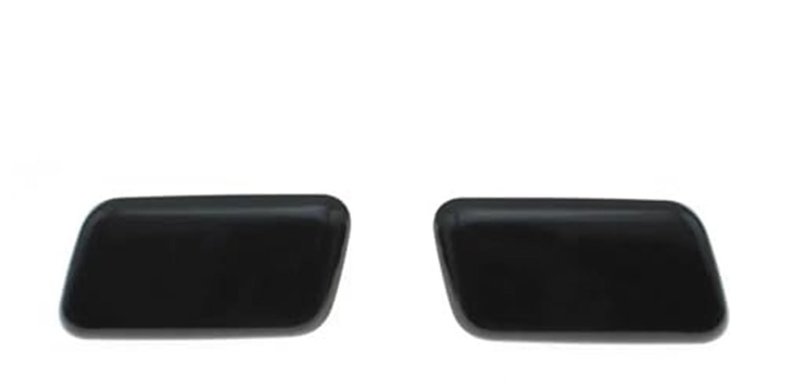 Pizgear, for Mitsubishi, ASX 2010 2011 2012 2013 2014 2015 Frontstoßstange Scheinwerferwaschanlage Sprühdüse Abdeckkappe Kappe der Scheibenwaschdüse(Black Set) von Pizgear