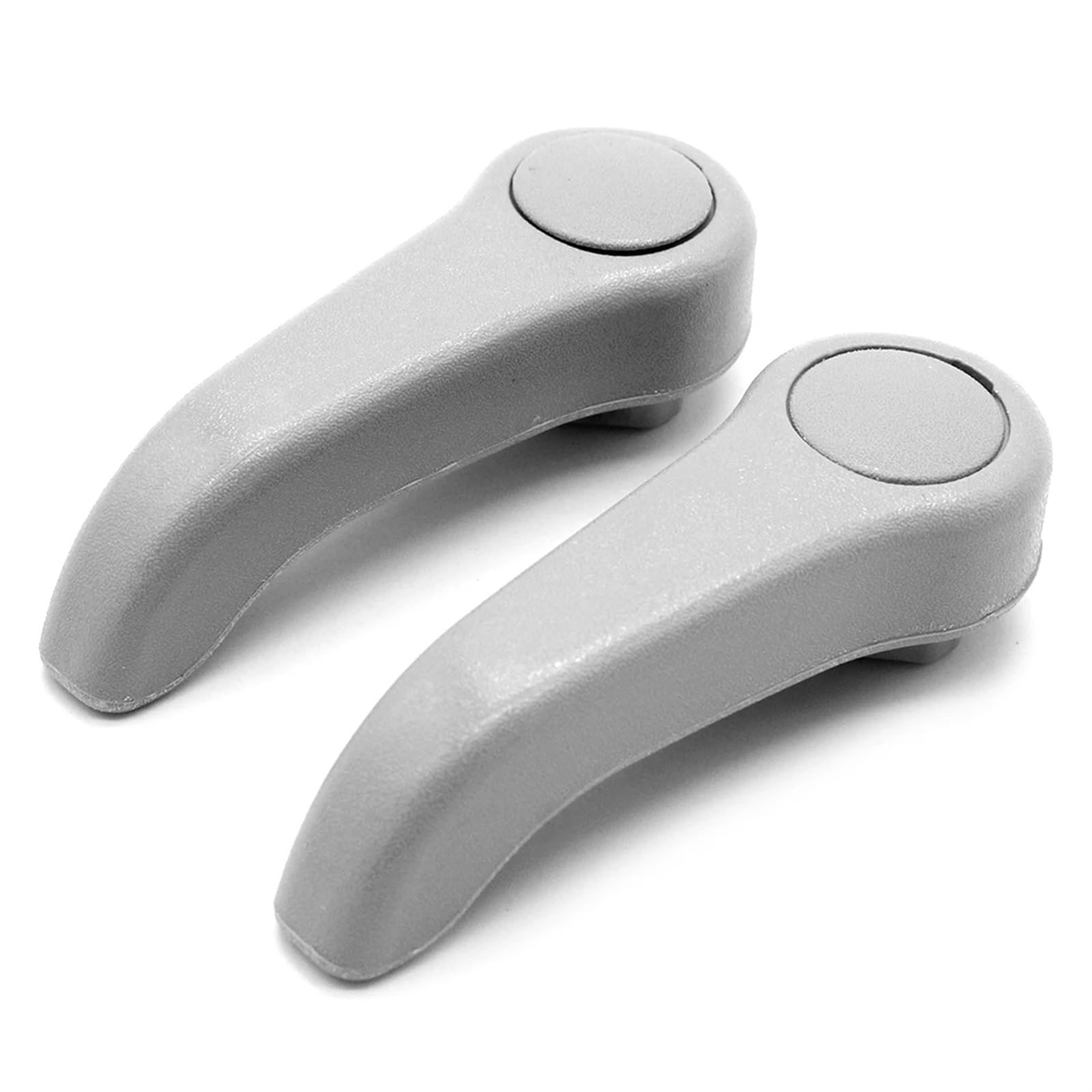 Pizgear 1/2 Sets, for Sitzverstellhebel-Zuggriff-Ersatz, for Renault, Clio Mk2 Twingo Bediengriff für Fahrzeugsitze(Grey 2pc) von Pizgear