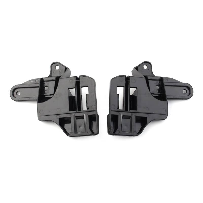 Pizgear 1 Paar Auto Vorderen Stoßfänger Kotflügel Halterung Mouting, 2006-2009, for Land Rover, for Range Rover, schwarz ABS DPL500070 DPL500060 Stoßstangenhalter-Halterungssatz von Pizgear