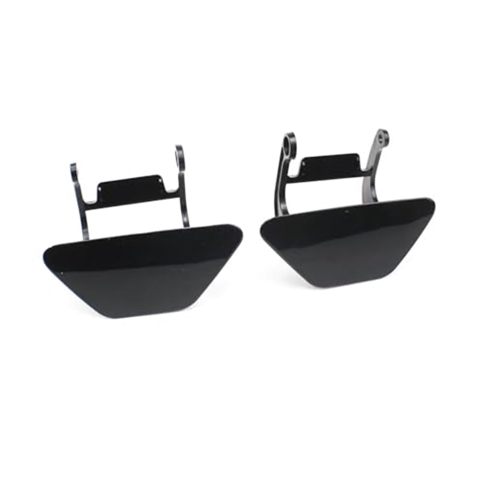 Pizgear 1 STÜCKE Frontstoßstange Scheinwerferwaschdüsenabdeckung, for, F10 F11 520 523 525 528 530 Autozubehör Waschanlagenkappe Abdeckung der Scheinwerferwaschanlage(Black PAIR) von Pizgear